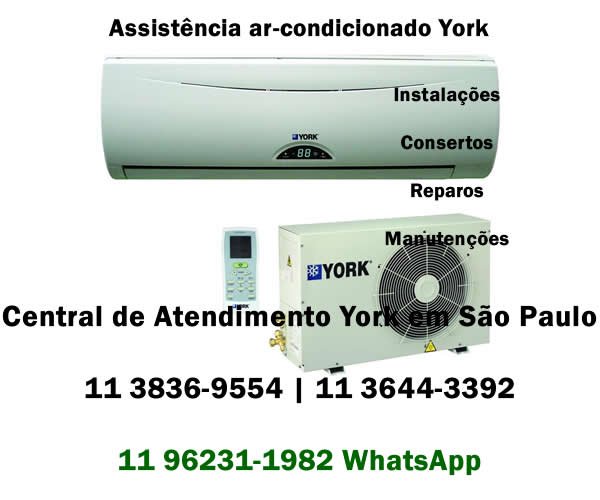 assistência ar-condicionado York