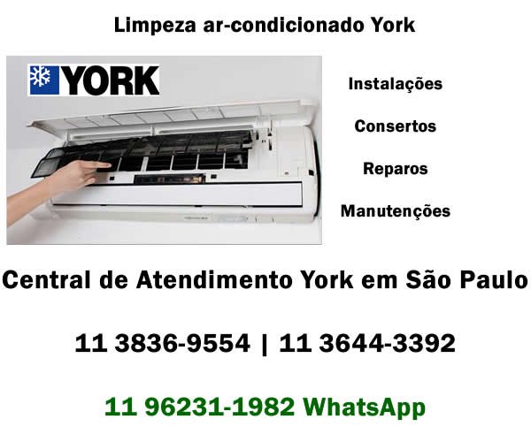 limpeza ar-condicionado York